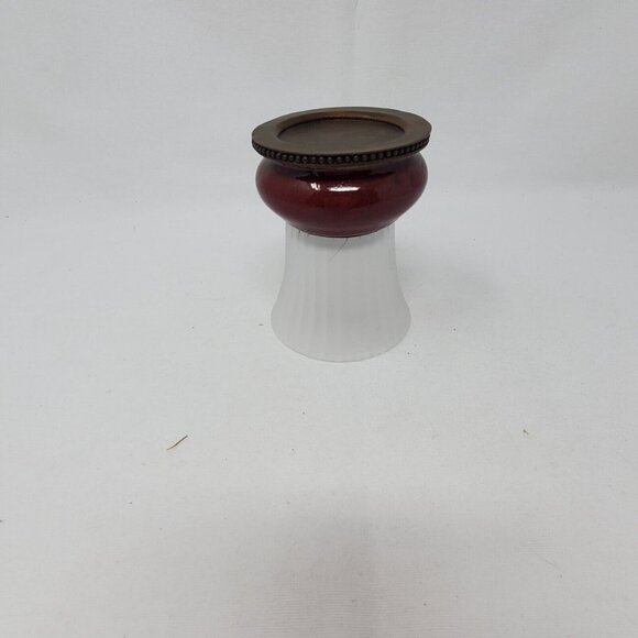 PartyLite Moroccan Spice Mini Votive Candle Holder Frosted - Picture 5 of 8